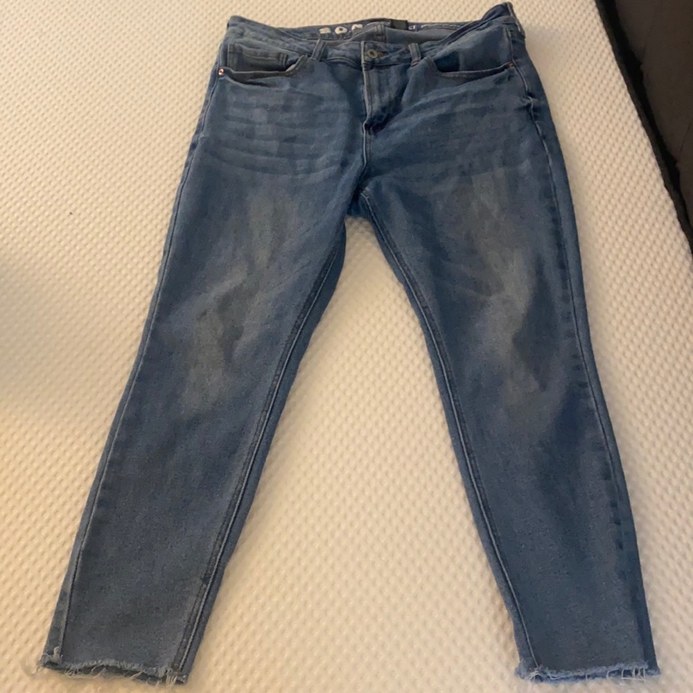 Blue High rise jeans